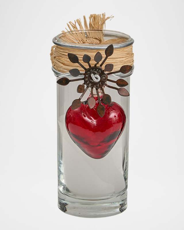 Adelita Sacred Heart Candle